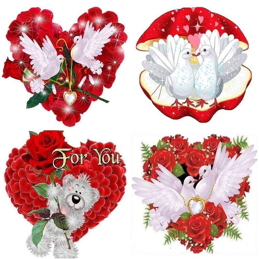 5d Diy Diamond Painting Dove Love Rose Diamond Embroidery Full Drill Rhinestones Daimond Painting Mosaic Home Decor Cross Stitch
5d Diy Diamond Painting Dove Love Rose Diamond Embroidery Full Drill Rhinestones Daimond Painting Mosaic Home Decor Cross Stitch