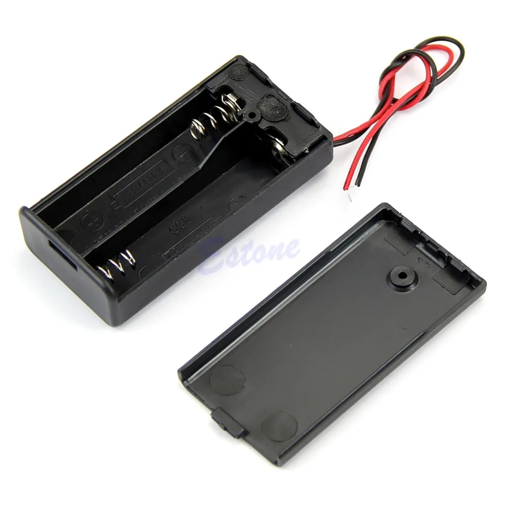 OOTDTY Plastic Hard Storage Holder Case Box For 2 3 4 X AA Battery With Wire Leads
OOTDTY Plastic Hard Storage Holder Case Box For 2 3 4 X AA Battery With Wire Leads