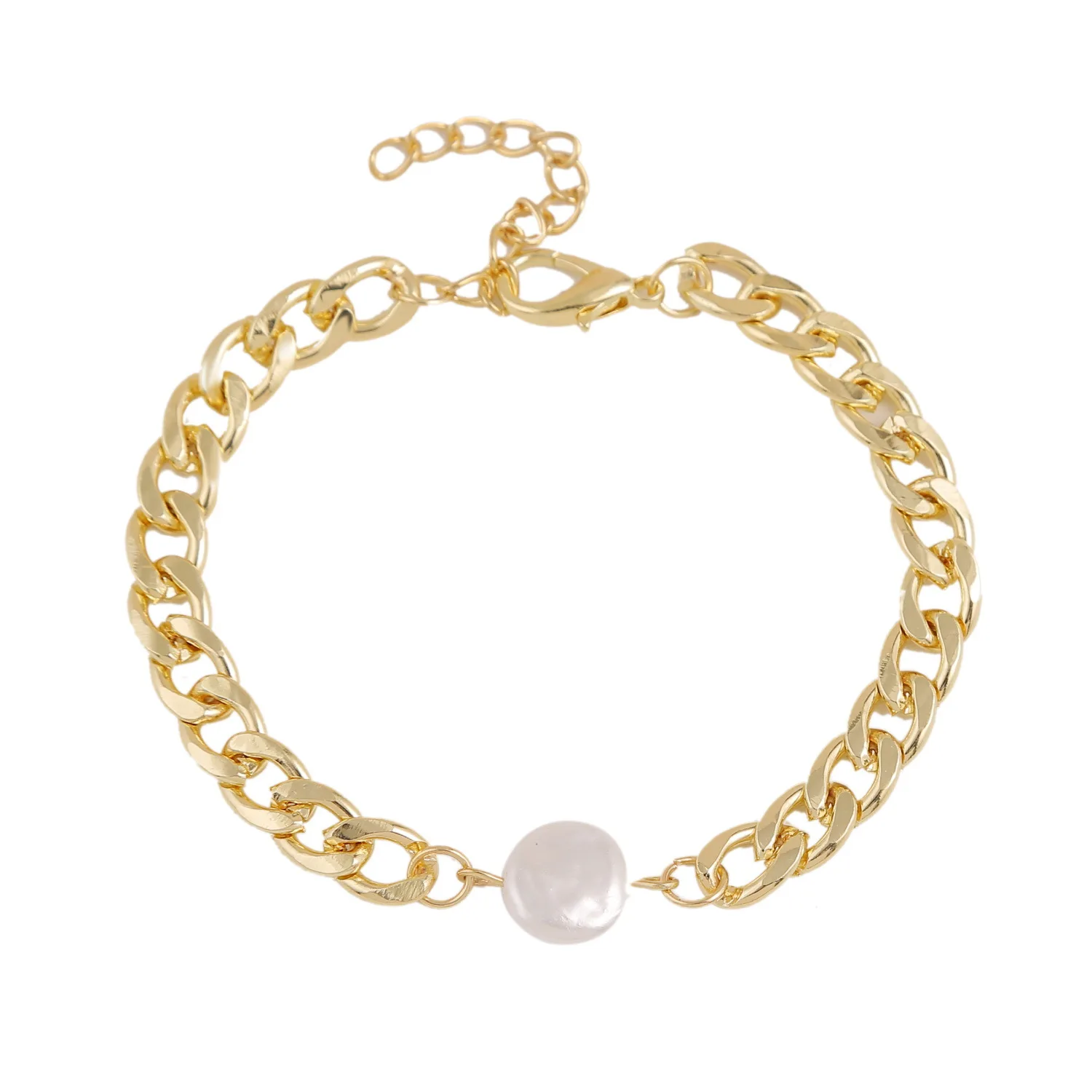 Mother's Day fashion minimalist retro Roman style INS Baroque pearl bracelet
Mother's Day fashion minimalist retro Roman style INS Baroque pearl bracelet