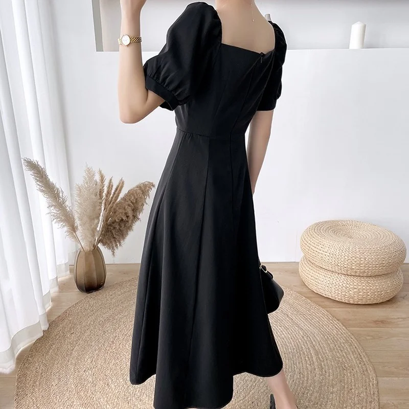 2021 New Women's Office White Long Dress Summer Elegant Casual Dress French Antique Painting String Design Clothing
2021 New Women's Office White Long Dress Summer Elegant Casual Dress French Antique Painting String Design Clothing