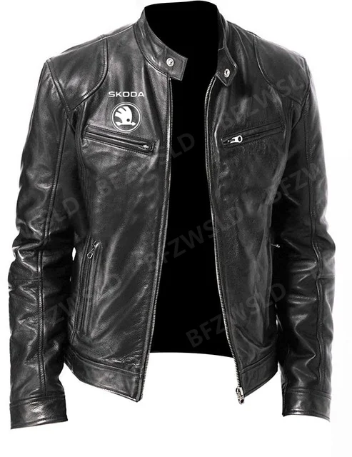 Men Spring New Motorcycle Leather Jacket for Skoda Coat Men Autumn Outfit Fashion Biker Pocket Design PU Leather Jacket ye
Men Spring New Motorcycle Leather Jacket for Skoda Coat Men Autumn Outfit Fashion Biker Pocket Design PU Leather Jacket ye