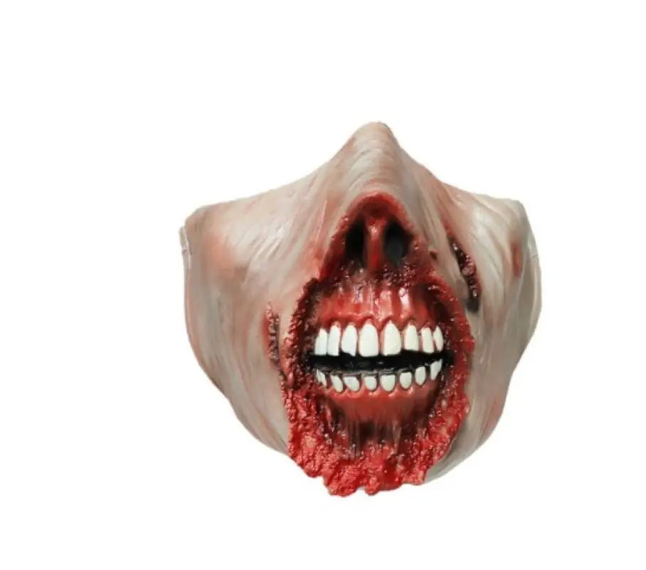 2021 new Halloween party half face mask horror open mouth horror mask Halloween party supplies Spoof mask scary Party face mask
2021 new Halloween party half face mask horror open mouth horror mask Halloween party supplies Spoof mask scary Party face mask