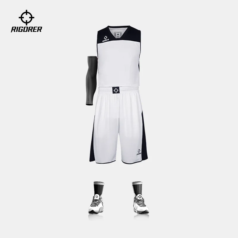 RIGORER Basketball uniform suit adult V-neck wear moisture wicking and breathable contrast color training wear
RIGORER Basketball uniform suit adult V-neck wear moisture wicking and breathable contrast color training wear