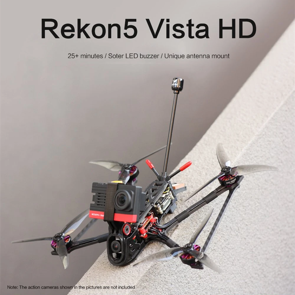 Квадрокоптер HGLRC reconfpv Rekon5 HD 5 дюймов LR5 FPV Drone Zeus F722 Mini FC 28A ESC CADDX Polar Vista Kit M80GPS 2004 дюйма
Квадрокоптер HGLRC reconfpv Rekon5 HD 5 дюймов LR5 FPV Drone Zeus F722 Mini FC 28A ESC CADDX Polar Vista Kit M80GPS 2004 дюйма