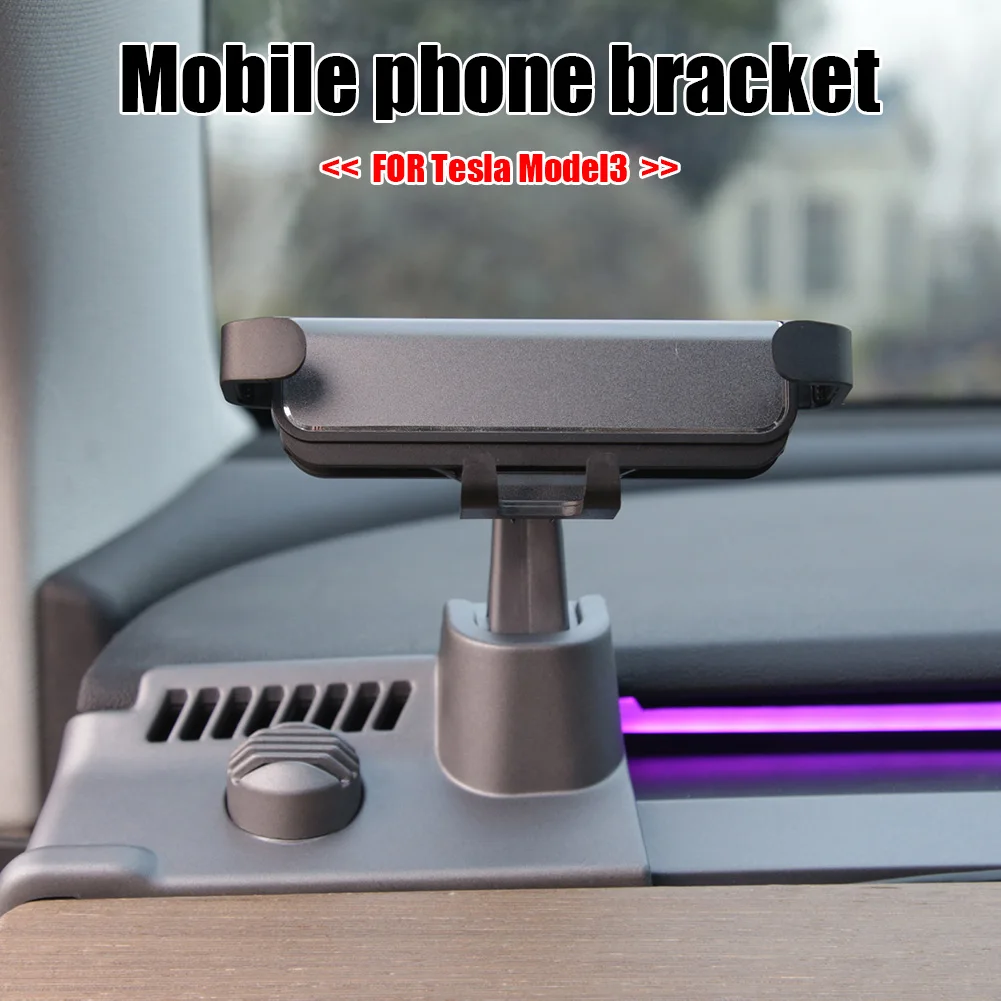 ABS Plastic Car Dashboard Phone Holder Mount Stand with USB Cables for Tesla Model 3 With USB Cables
ABS Plastic Car Dashboard Phone Holder Mount Stand with USB Cables for Tesla Model 3 With USB Cables