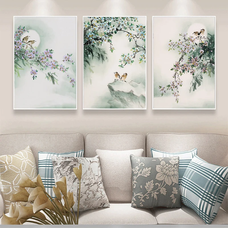 Landscape Flowers Birds Tree Wall Art Canvas Painting Nordic Posters And Prints Living Room Home Decoration Wall Pictures
Landscape Flowers Birds Tree Wall Art Canvas Painting Nordic Posters And Prints Living Room Home Decoration Wall Pictures