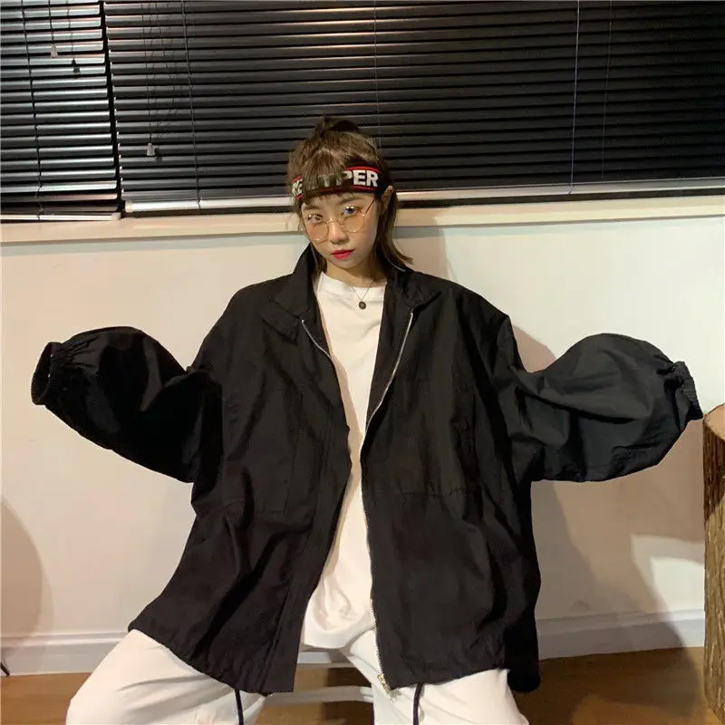 Trench Women Solid Students Simple Loose 2XL BF Streetwear All-match Pockets Casual Harajuku Womens Coat Fashion Ulzzang Chic
Trench Women Solid Students Simple Loose 2XL BF Streetwear All-match Pockets Casual Harajuku Womens Coat Fashion Ulzzang Chic