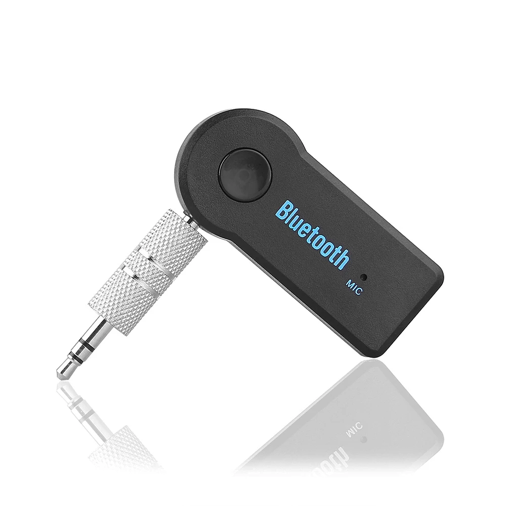 

Bluetooth V3.0+EDR Car Music Receiver Hands Free 3.5mm Jack Car Kit Aux Wireless Bluetooth MP3 Adapter for Home Audio Stereo