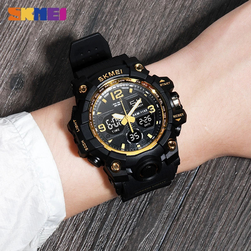 SKMEI Fashion Men Wristwatches Clock 5Bar Waterproof Male Sport Watches montre homme 1155B old Style 4 Kinds Color dropshipping
SKMEI Fashion Men Wristwatches Clock 5Bar Waterproof Male Sport Watches montre homme 1155B old Style 4 Kinds Color dropshipping