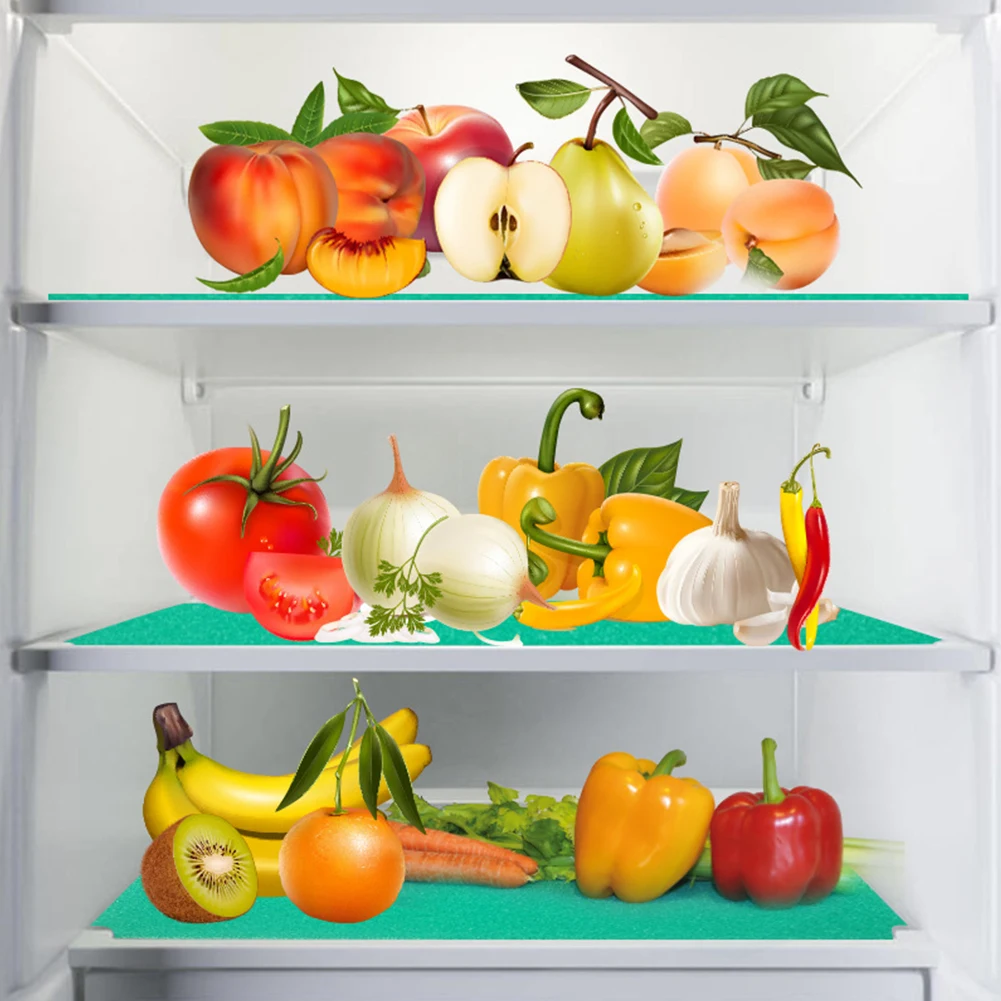 10pcs Sponge Refrigerator Drawer Mat Anti-oil Mildew Proof Easy To Clean Vegetable And Fruit Preservation Random Color
10pcs Sponge Refrigerator Drawer Mat Anti-oil Mildew Proof Easy To Clean Vegetable And Fruit Preservation Random Color
