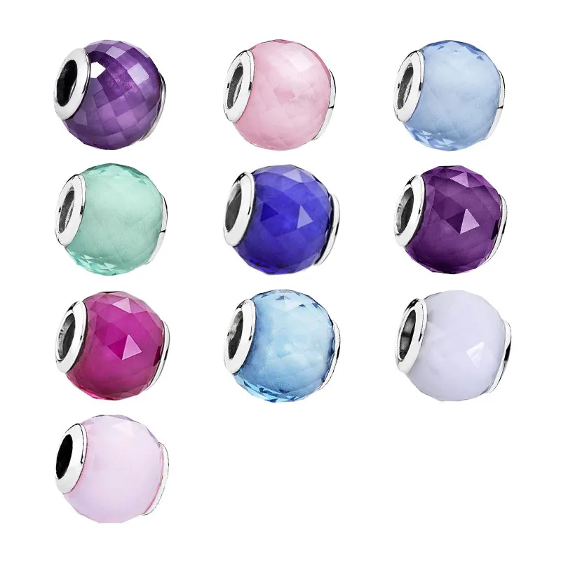 Geometric Petite Facets Murano Glass Beads For Women Fine Jewelry Making 925 Sterling Silver Charms Crystal Zircon DIY Bracelets
Geometric Petite Facets Murano Glass Beads For Women Fine Jewelry Making 925 Sterling Silver Charms Crystal Zircon DIY Bracelets