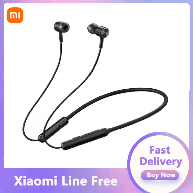 Original Xiaomi Bluetooth Earphones Line Free Sports Neckband Headphones aptX Adaptive DSP CVC Noise Reduction Mi Headset
Original Xiaomi Bluetooth Earphones Line Free Sports Neckband Headphones aptX Adaptive DSP CVC Noise Reduction Mi Headset