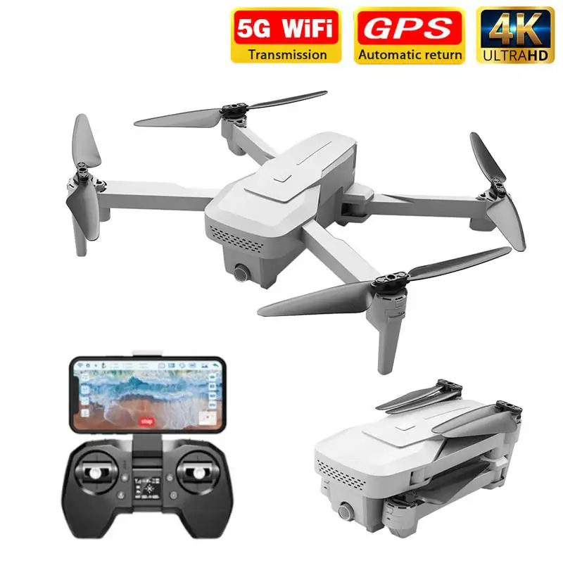 XS818 Дрон FPV HD 4K GPS Квадрокоптер с Wi Fi камерой складной селфи RC Вертолет