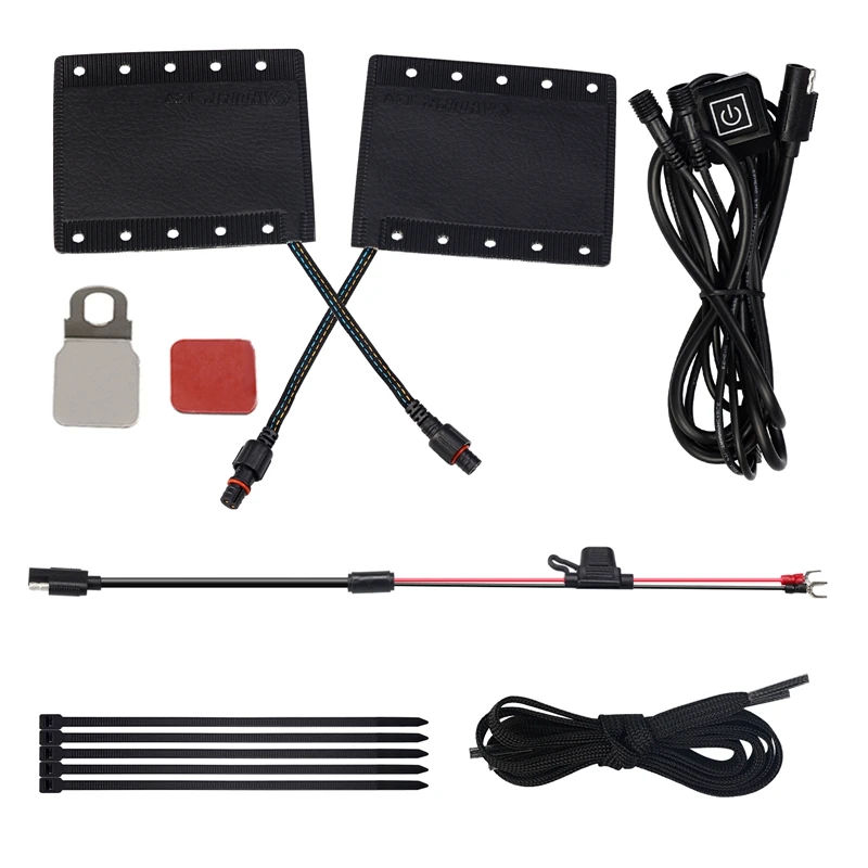 Motorcycle Handlebar Electric Hot Heated Grips Warmer Kit Thermostat Snow Motorbike ATV Heating Handlebar 22-35cm 
Motorcycle Handlebar Electric Hot Heated Grips Warmer Kit Thermostat Snow Motorbike ATV Heating Handlebar 22-35cm