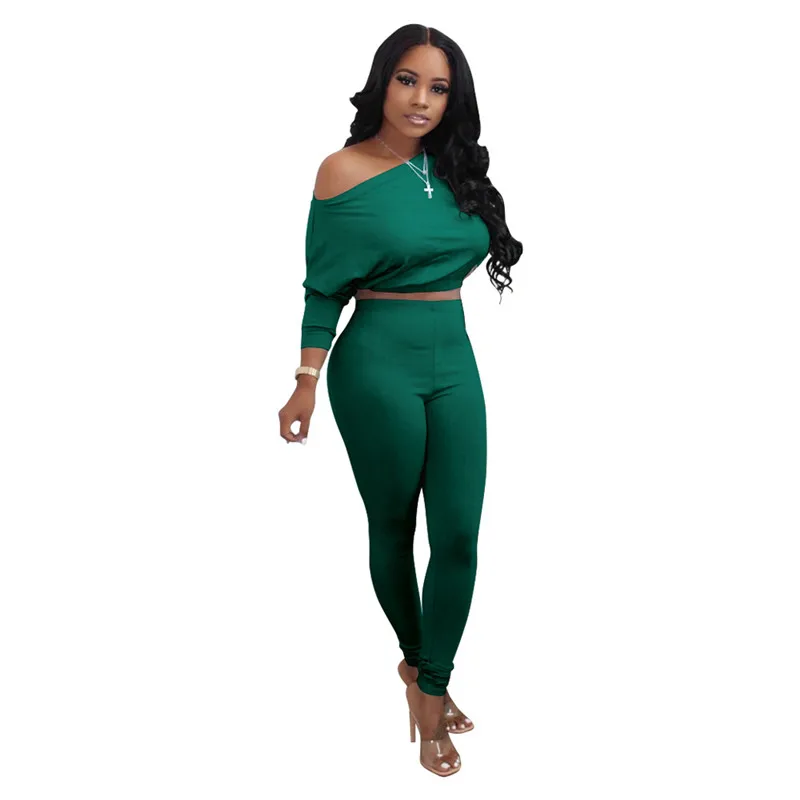 Casual Two Piece Set Women Fashion Pure Color Bodycon Autumn Spring Tracksuit Long Sleeve And Joggers Pants Outfits Matching Set
Casual Two Piece Set Women Fashion Pure Color Bodycon Autumn Spring Tracksuit Long Sleeve And Joggers Pants Outfits Matching Set