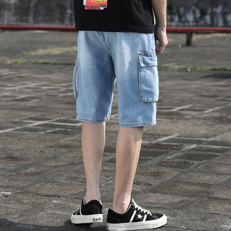 2021Men's summer big fat hip-hop pants men's fat shorts men's loose multi-pocket men's jeans casual shorts elastic waist
2021Men's summer big fat hip-hop pants men's fat shorts men's loose multi-pocket men's jeans casual shorts elastic waist