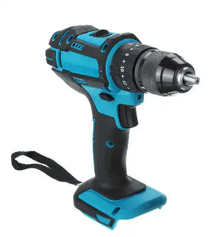 13mm 520N.M Torque Electric Drill Flat Hammer Electric Impact Drill Screwdriver Tools Fit For Makita 18V Battery
13mm 520N.M Torque Electric Drill Flat Hammer Electric Impact Drill Screwdriver Tools Fit For Makita 18V Battery