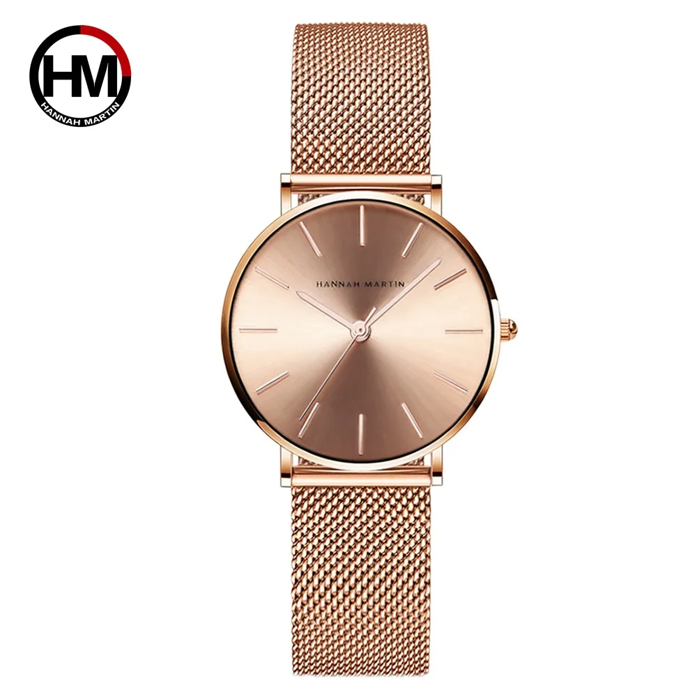 Stainless Steel Mesh Strap Japan Quartz watches Movement Waterproof Women Full Rose Gold Ladies Luxury Watch 36mm Dropshipping 
Stainless Steel Mesh Strap Japan Quartz watches Movement Waterproof Women Full Rose Gold Ladies Luxury Watch 36mm Dropshipping