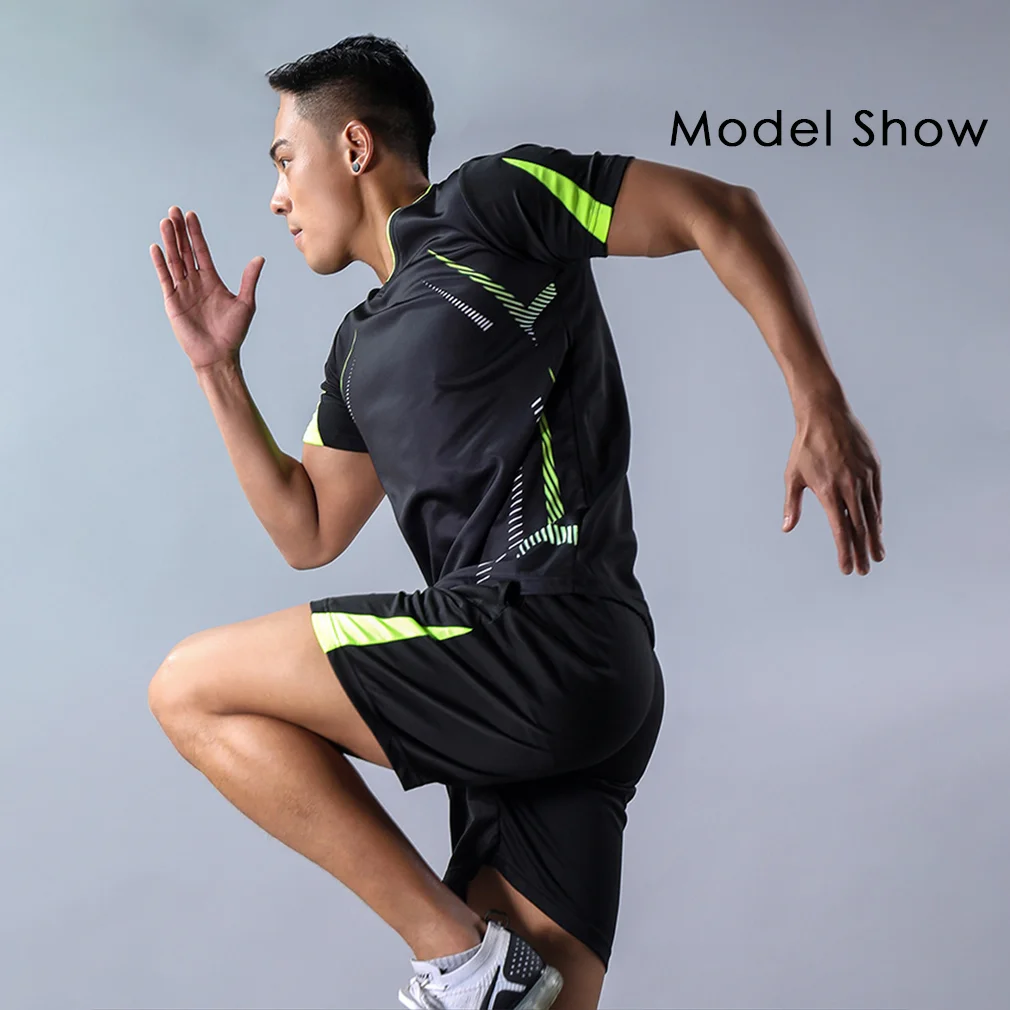 Running Fitness Sport Suit Clothes For Man Highly Breathable Sportswear Two-Piece Summer
Running Fitness Sport Suit Clothes For Man Highly Breathable Sportswear Two-Piece Summer