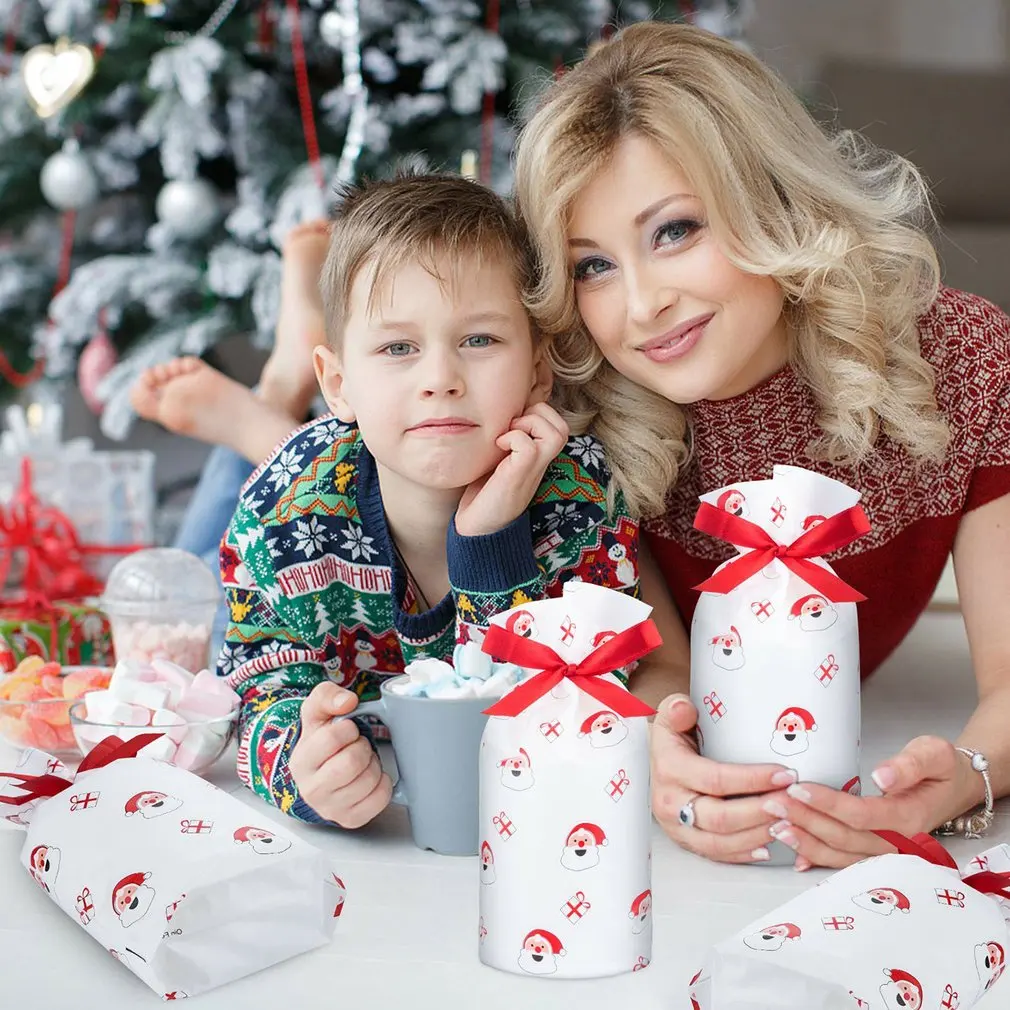 50pcs Santa Gift Bag Candy Bag Snowflake Crisp Drawstring Bag Merry Christmas Decorations for Home New Year 2021 Noel Presents
50pcs Santa Gift Bag Candy Bag Snowflake Crisp Drawstring Bag Merry Christmas Decorations for Home New Year 2021 Noel Presents