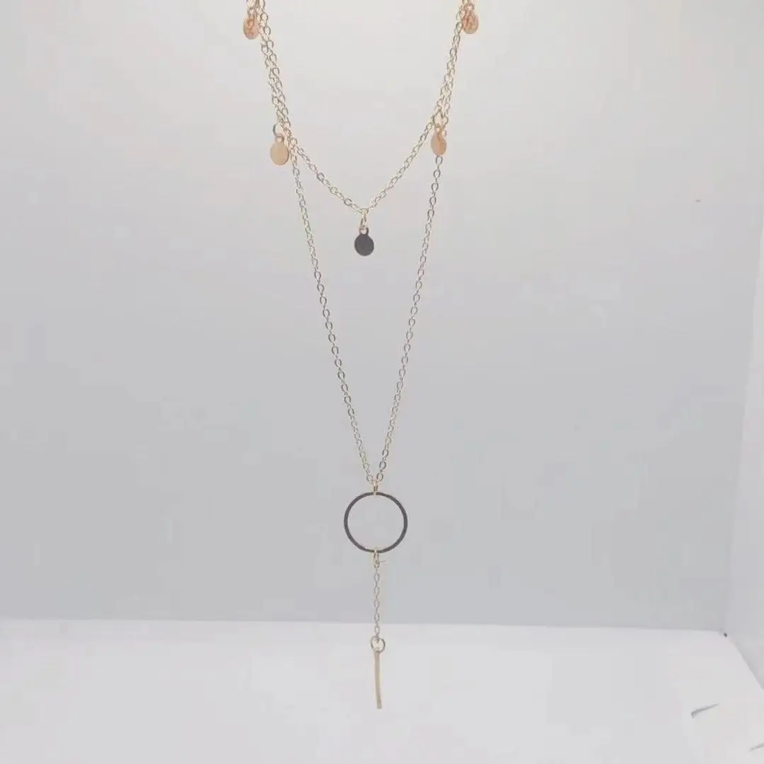 European and American popular street style girl pendant multi-layer necklace new beach sea necklace fashion necklace
European and American popular street style girl pendant multi-layer necklace new beach sea necklace fashion necklace