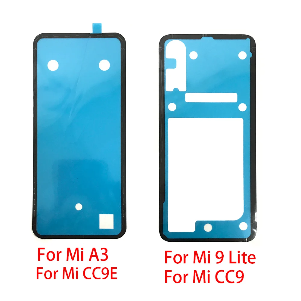 Клейкая лента на заднюю крышку корпуса аккумулятора для Xiaomi Mi 8 9 10 lite A3 CC 9e Mi8 Mi9 Pro