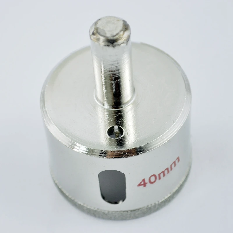 SODIAL(R), наконечник с алмазным покрытием, 40 мм, сверло для резки отверстий в стекле 
SODIAL(R), наконечник с алмазным покрытием, 40 мм, сверло для резки отверстий в стекле