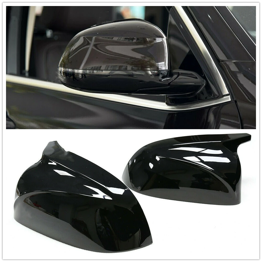 Глянцевая черная накладка на зеркало для BMW X3 G01 X4 G02 X5 G05 2018-2019, сменная накладка на автомобильное внешнее стекло, боковые двери, задний вид, че... 
Глянцевая черная накладка на зеркало для BMW X3 G01 X4 G02 X5 G05 2018-2019, сменная накладка на автомобильное внешнее стекло, боковые двери, задний вид, че...