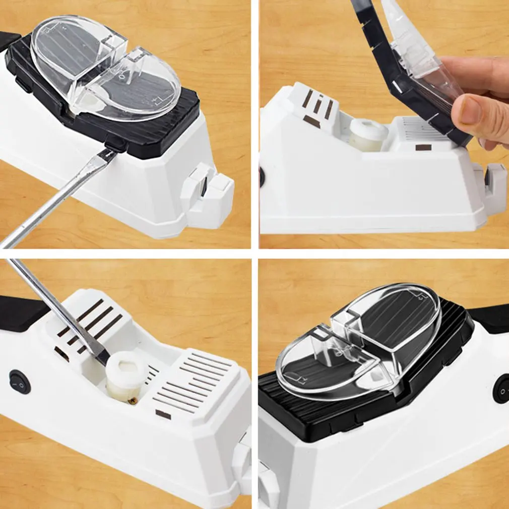 Professional Electric Knife Sharpener Knife Sharpening Machine Diamond Stone Crusher Kitchen Tools And Appliances
Professional Electric Knife Sharpener Knife Sharpening Machine Diamond Stone Crusher Kitchen Tools And Appliances