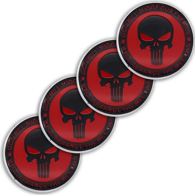 4pcs 56mm auto parts high quality wheel hub center cover logo sticker skull shape car shape modification decoration
4pcs 56mm auto parts high quality wheel hub center cover logo sticker skull shape car shape modification decoration