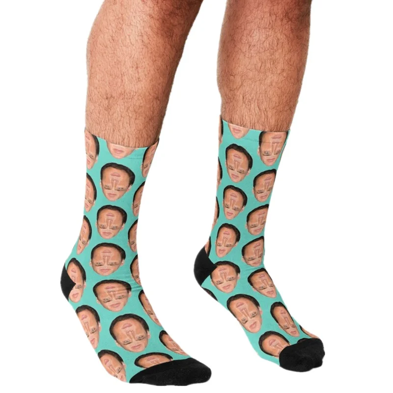 2021 funny Socks Men harajuku nicolas cage Socks Printed Happy hip hop Men Socks Novelty Skateboard Crew Casual Crazy Socks
2021 funny Socks Men harajuku nicolas cage Socks Printed Happy hip hop Men Socks Novelty Skateboard Crew Casual Crazy Socks