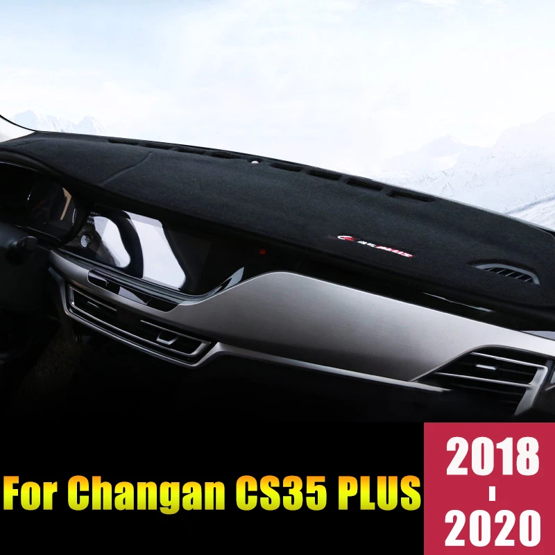 Для Changan CS35 2012 2015 2016 плюс 2018 2019 2020 приборной панели автомобиля крышка коврики