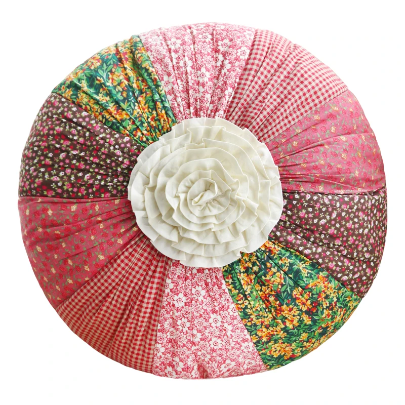 Round pillow Korean creative handmade round bedroom home decoration car decoration pillow sofa cushion cute pastoral pillow
Round pillow Korean creative handmade round bedroom home decoration car decoration pillow sofa cushion cute pastoral pillow