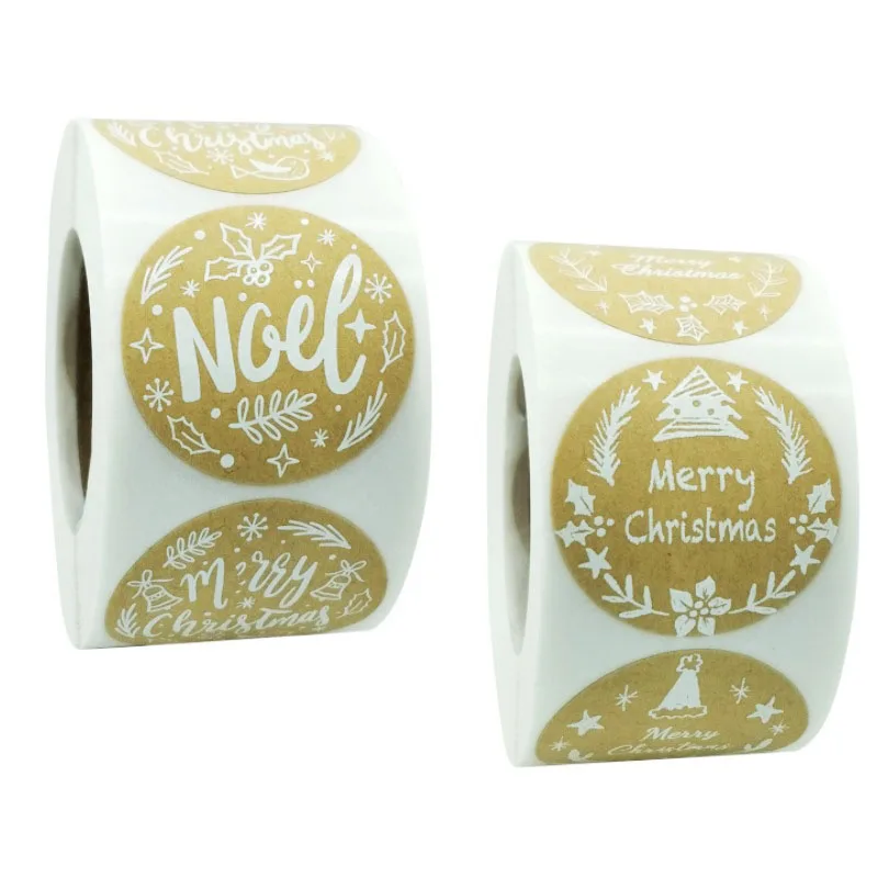 6 Designs Kraft Paper Christmas Stickers 1.5 inch For DIY Gift Baking Package Seal Labels Envelope Stationery Decorations
6 Designs Kraft Paper Christmas Stickers 1.5 inch For DIY Gift Baking Package Seal Labels Envelope Stationery Decorations