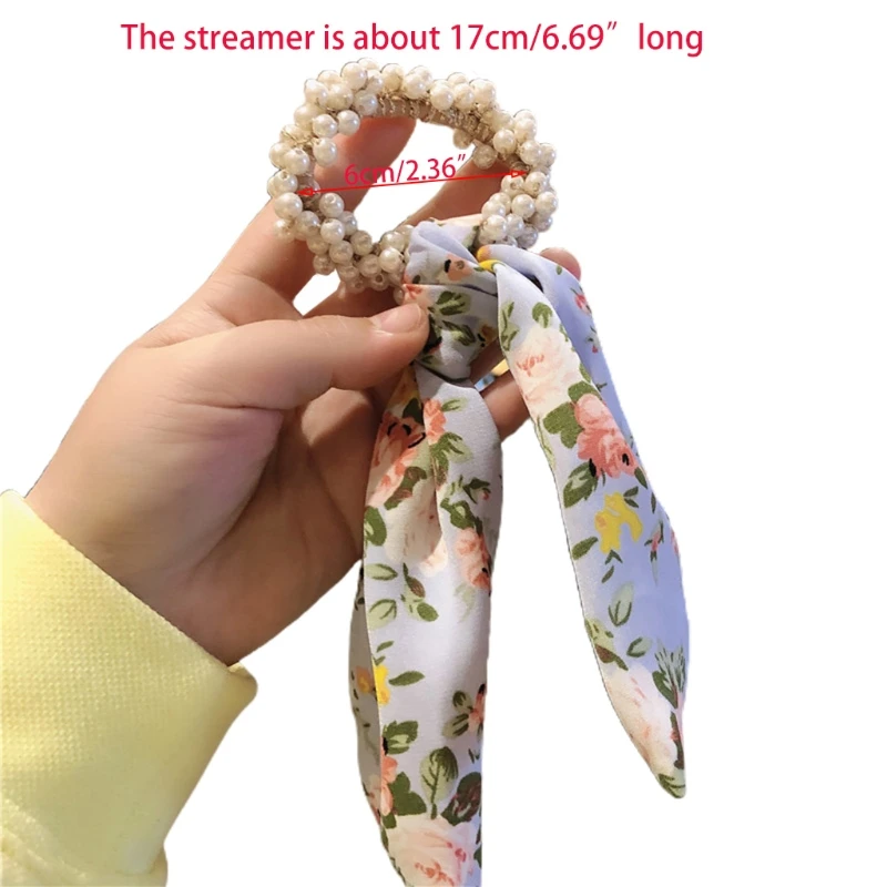 Pearl Hair Rope Silk Feeling Ribbon Bows Flexible Headdress Day to Day Hair Decoration Head Accessories for Celebrations
Pearl Hair Rope Silk Feeling Ribbon Bows Flexible Headdress Day to Day Hair Decoration Head Accessories for Celebrations