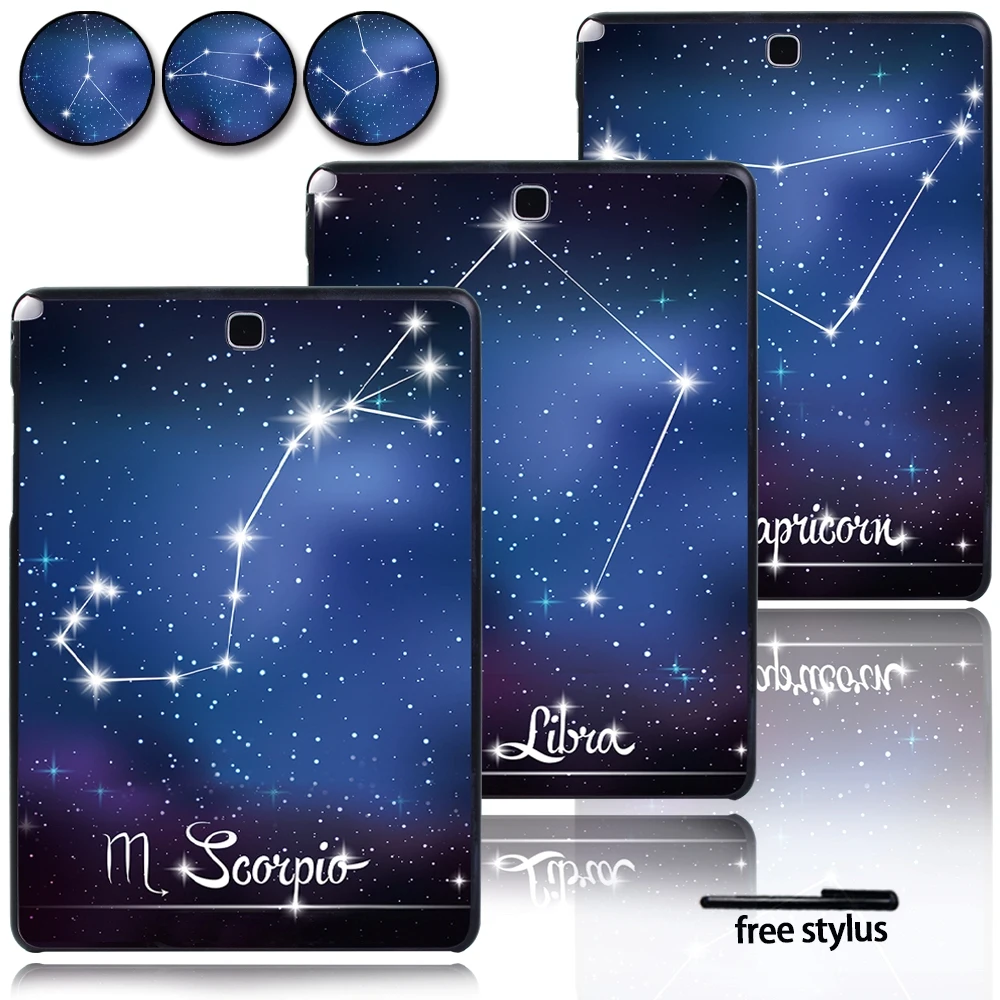 For Samsung Galaxy Tab A T550 P550 T555 T551 9.7" Hard Shell Tablet Protective Case with Starry Pictures of 12 Constellations
For Samsung Galaxy Tab A T550 P550 T555 T551 9.7" Hard Shell Tablet Protective Case with Starry Pictures of 12 Constellations