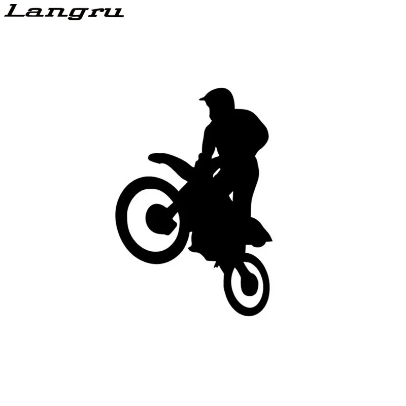 Langru 11*16 см спортивный Фристайл Мотокросс переводная картинка наклейка для