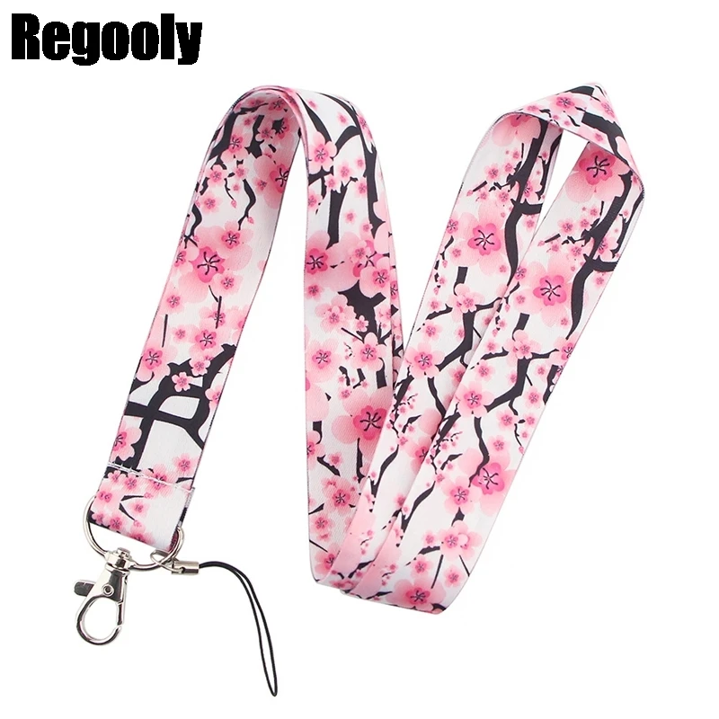Pink Flowers Plum Blossom Lanyard for Keys Phone Cool Neck Strap Lanyard for Camera Whistle ID Badge Cute webbings ribbon
Pink Flowers Plum Blossom Lanyard for Keys Phone Cool Neck Strap Lanyard for Camera Whistle ID Badge Cute webbings ribbon