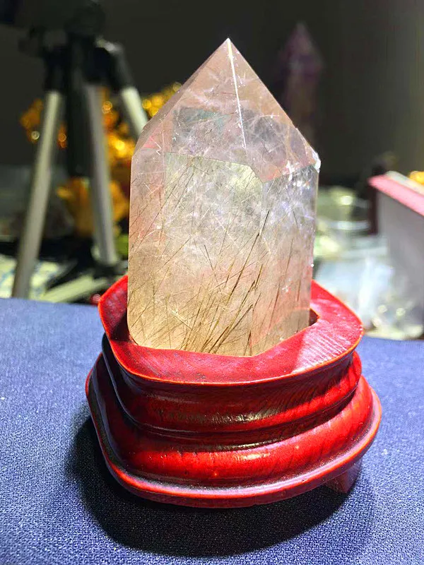 Natural quartz crystal hair crystal magic wand reiki. Chakra. Carving specimen healing Christmas gift +++++ +++++ free base
Natural quartz crystal hair crystal magic wand reiki. Chakra. Carving specimen healing Christmas gift +++++ +++++ free base