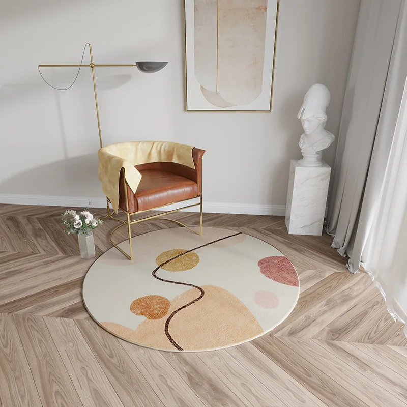 Lovely round carpet bedroom padded lamb bed cushion children's room coffee table floor cushion chair hanging chair cushion
Lovely round carpet bedroom padded lamb bed cushion children's room coffee table floor cushion chair hanging chair cushion
