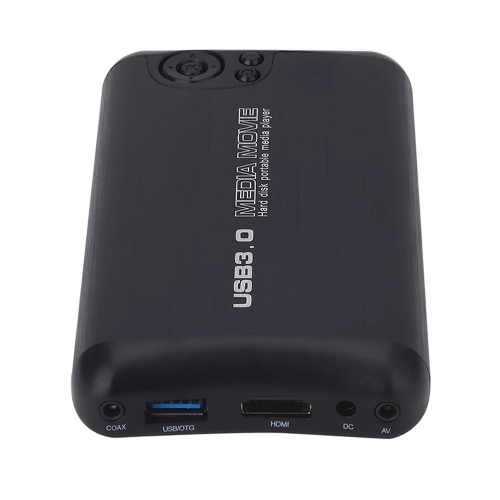 Mini U Disk Music 1080P USB3.0 AV Output Support MKV 2.5inch HDD Video SATA Autoplay H.264 Portable Media Player Full HD
Mini U Disk Music 1080P USB3.0 AV Output Support MKV 2.5inch HDD Video SATA Autoplay H.264 Portable Media Player Full HD
