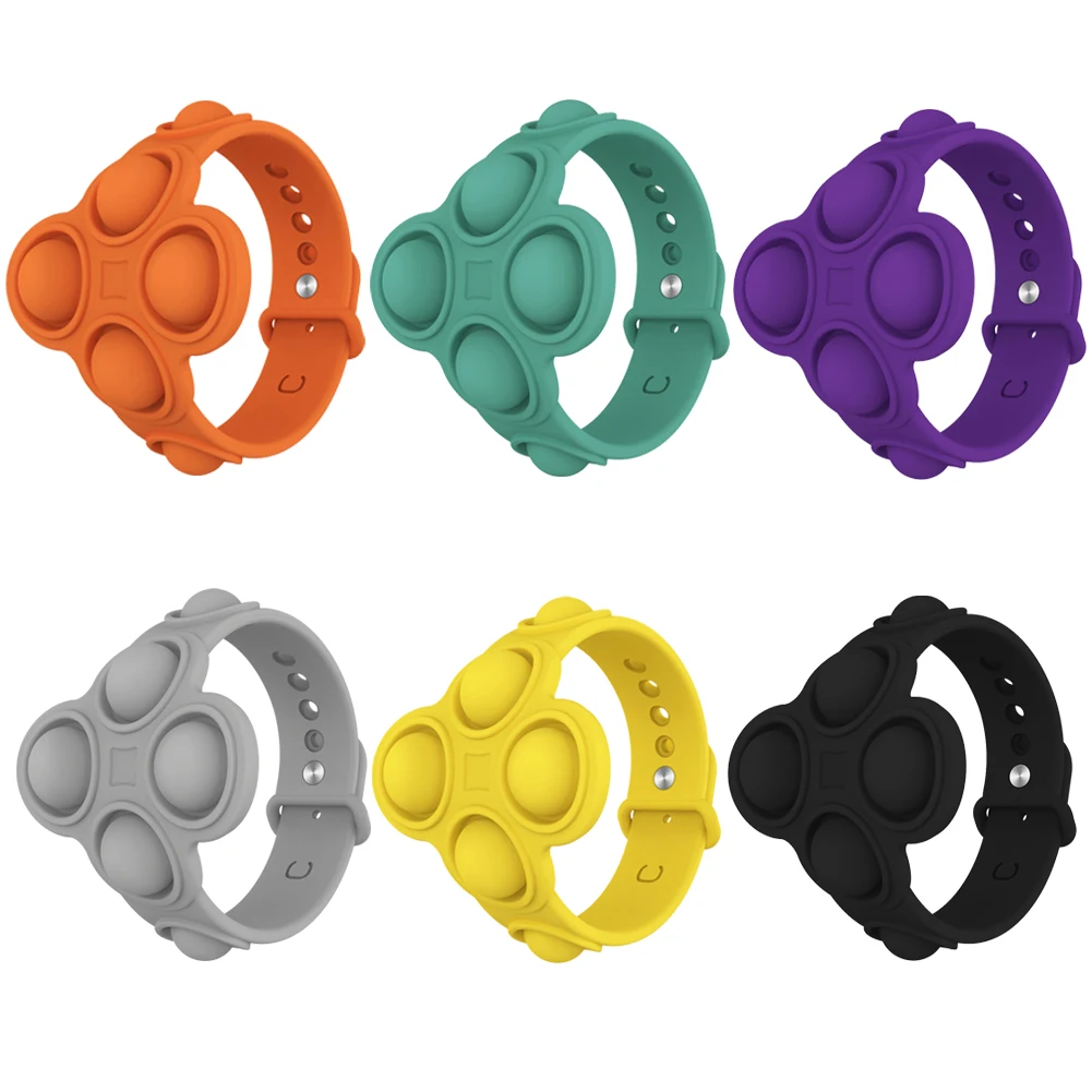Wearable Stress Relief Squeeze Toy Push Bubble Interactive Relaxing Game Puzzle Toys Special Needs Kids Adults Flower Shape
Wearable Stress Relief Squeeze Toy Push Bubble Interactive Relaxing Game Puzzle Toys Special Needs Kids Adults Flower Shape