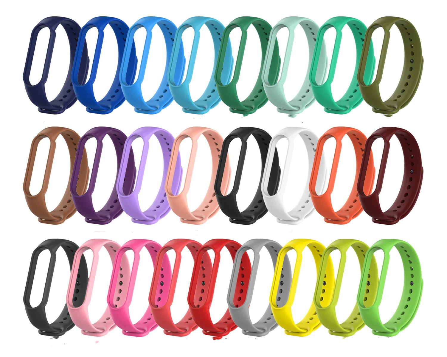 Official Solid Color Silicone Bands For Xiaomi Mi Band 6 5 4 3 High Quality Sport Replacement Smartwatch Strap For Mi Band 6
Official Solid Color Silicone Bands For Xiaomi Mi Band 6 5 4 3 High Quality Sport Replacement Smartwatch Strap For Mi Band 6