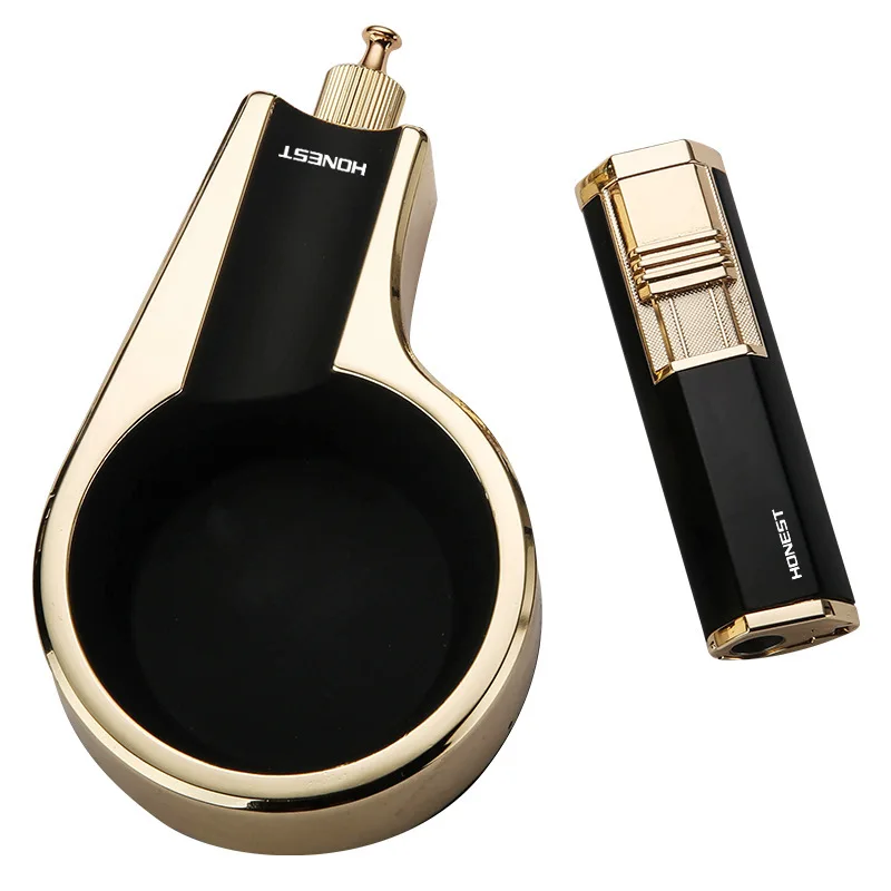 Business gift box set inflatable lighter boutique ashtray fashion gift goods advertising wholesale
Business gift box set inflatable lighter boutique ashtray fashion gift goods advertising wholesale