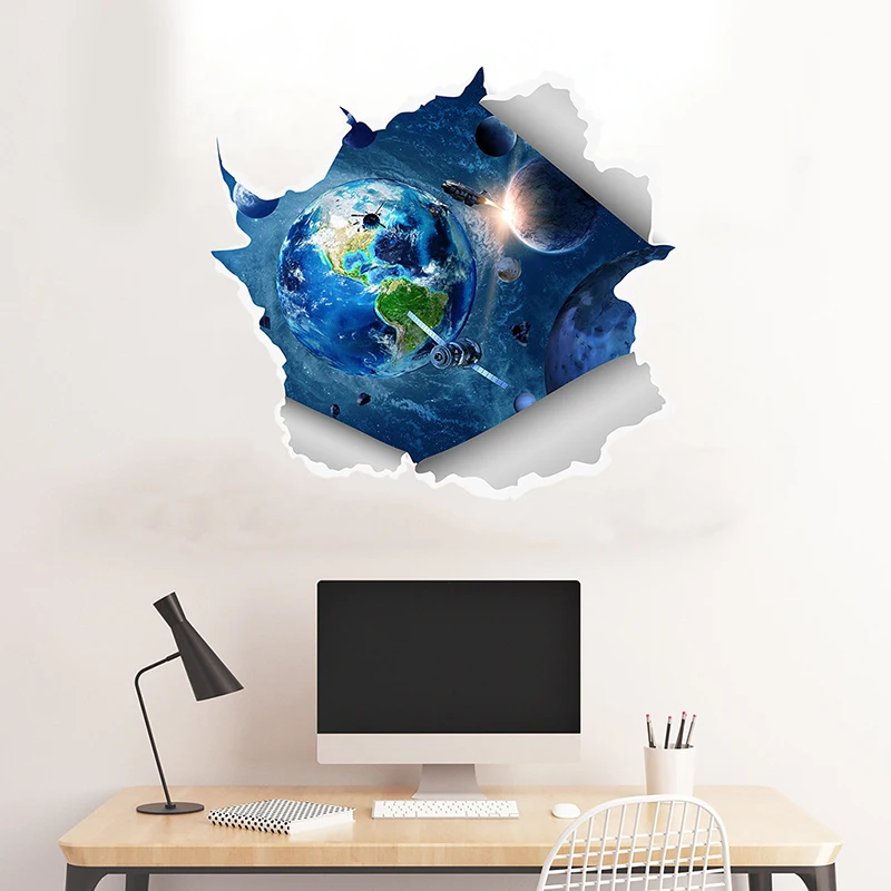 3D Broken Window Starry Sky Wall Sticker stickers bedroom decoration mural wall stickers living room decor mural wallpaper
3D Broken Window Starry Sky Wall Sticker stickers bedroom decoration mural wall stickers living room decor mural wallpaper
