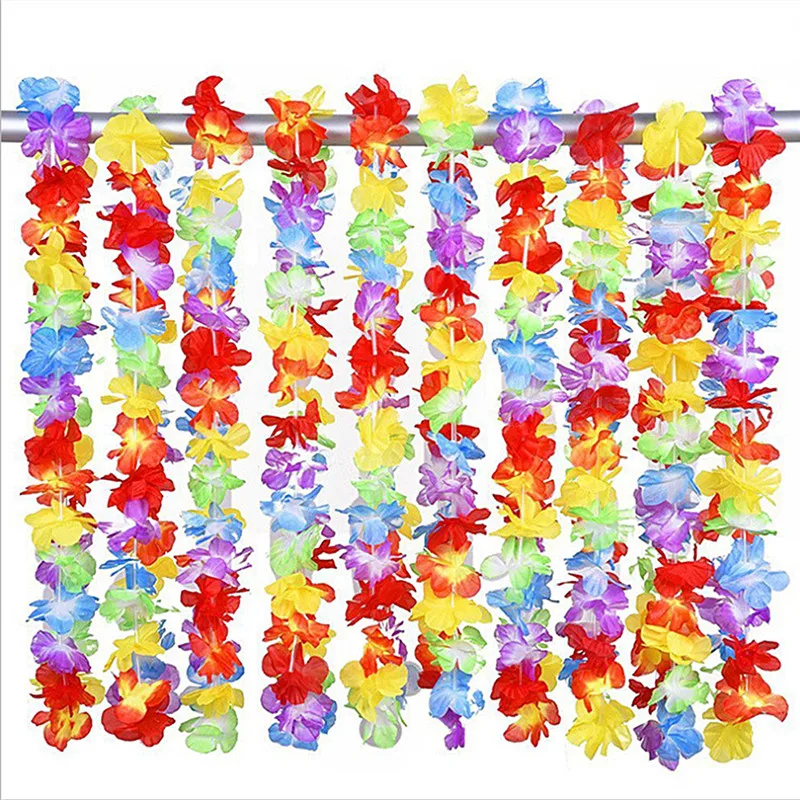 10pcs Hawaiian Flower leis Garland Necklace Fancy Dress Party Hawaii Beach Fun Flowers DIY Party Beach Decoration
10pcs Hawaiian Flower leis Garland Necklace Fancy Dress Party Hawaii Beach Fun Flowers DIY Party Beach Decoration