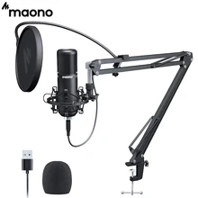 USB конденсаторный кардиоидный микрофон MAONO PM420 192 кГц/24 бит с