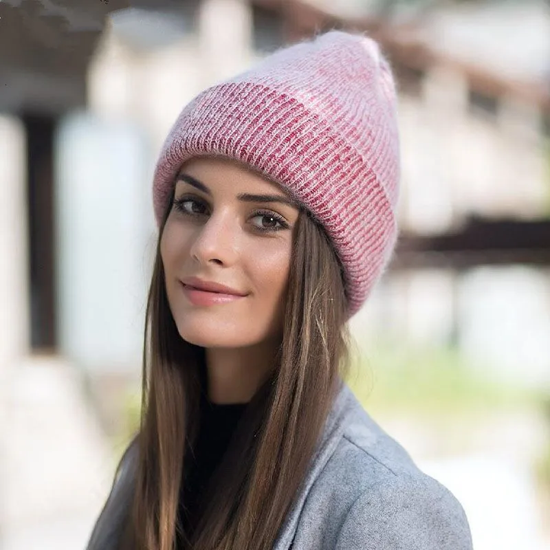 Wholesale Simple Rabbit Fur Beanie Hat for Women Winter Skullies Warm Wool Cap Gorros Female Cap 150PCS/lot
Wholesale Simple Rabbit Fur Beanie Hat for Women Winter Skullies Warm Wool Cap Gorros Female Cap 150PCS/lot