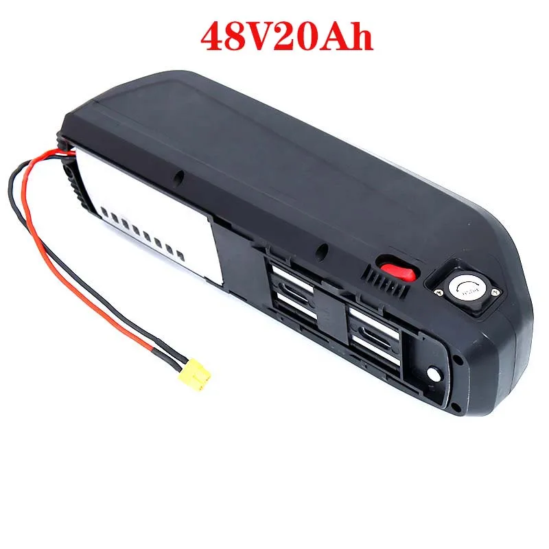 Аккумулятор для электровелосипеда Hailong 48V20Ah 13S 18650 чехол с USB 1000 Вт комплект