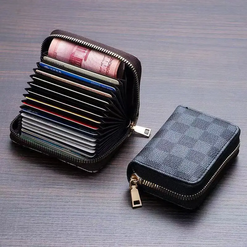 New card holder with card holder, ladies multi-card positions, exquisite organ card suit, card ID holder, student male coin purs 
New card holder with card holder, ladies multi-card positions, exquisite organ card suit, card ID holder, student male coin purs